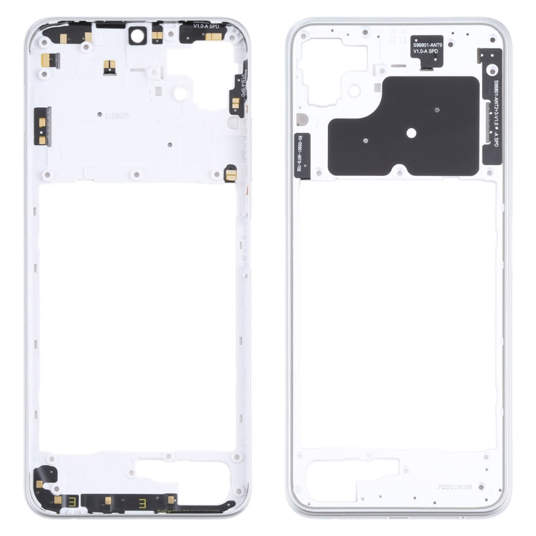 For Samsung Galaxy A22 5G  Middle Frame Bezel Plate (White) - Frame Bezel Plate by PMC Jewellery | Online Shopping South Africa | PMC Jewellery | Buy Now Pay Later Mobicred