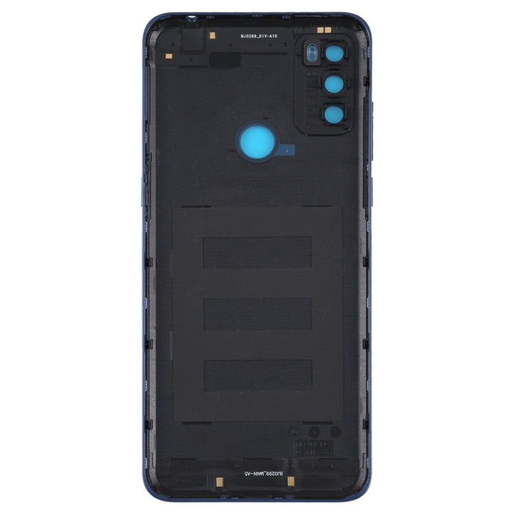 For Alcatel 1S (2021) 6025 Battery Back Cover  (Blue) - Back Cover by PMC TechLife | Online Shopping South Africa | PMC TechLife | Buy Now Pay Later Mobicred