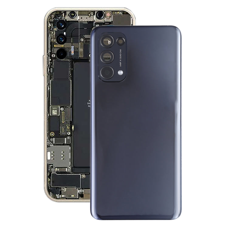 For OPPO Reno5 K PEGM10 Original Battery Back Cover (Black) - Back Cover by PMC TechLife | Online Shopping South Africa | PMC TechLife | Buy Now Pay Later Mobicred