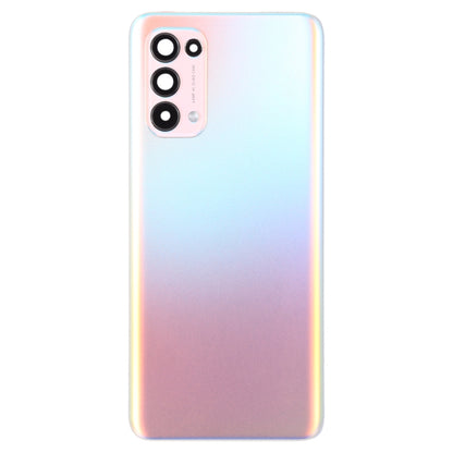 For OPPO Reno5 K PEGM10 Original Battery Back Cover (Orange) - Back Cover by PMC Jewellery | Online Shopping South Africa | PMC Jewellery