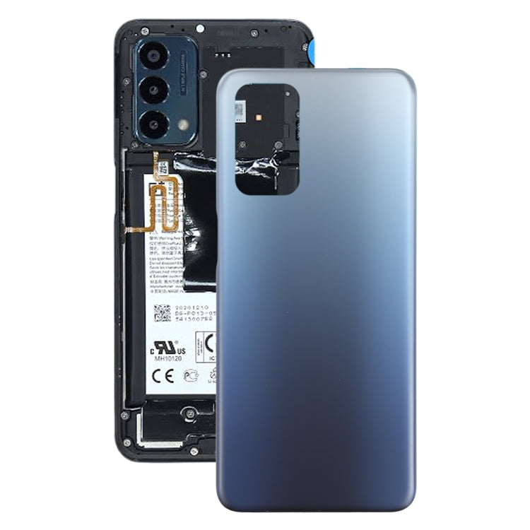 For OnePlus Nord N200 5G Battery Back Cover (Grey) - Back Cover by PMc TechLife | Online Shopping South Africa | PMc TechLife | Buy Now Pay Later Mobicred