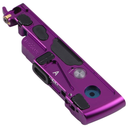 For OPPO Reno / Reno 5G Front Camera Slide Lens Frame (Purple) - Camera Series by PMC Jewellery | Online Shopping South Africa | PMC Jewellery | Buy Now Pay Later Mobicred