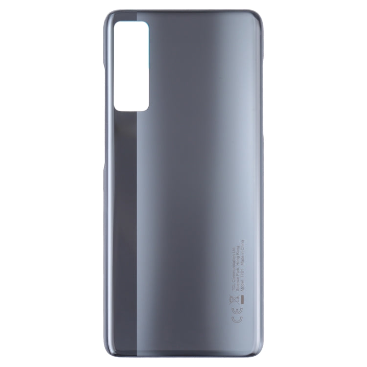 Original Battery Back Cover for TCL 20 5G T781, T781K, T781H(Grey) - For TCL by PMC Jewellery | Online Shopping South Africa | PMC Jewellery | Buy Now Pay Later Mobicred