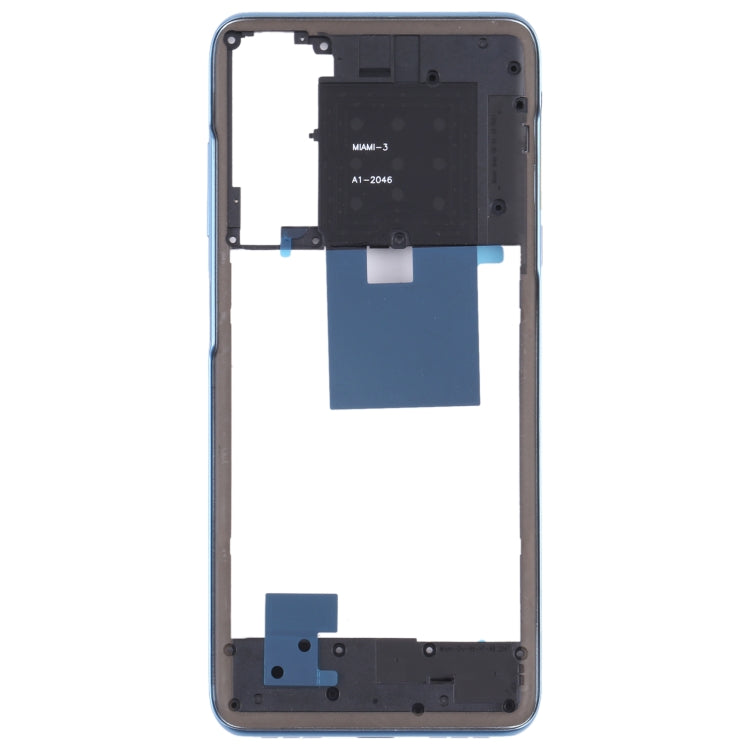 Original Middle Frame Bezel Plate for TCL 20S (Blue) - For TCL by PMC TechLife | Online Shopping South Africa | PMC TechLife | Buy Now Pay Later Mobicred