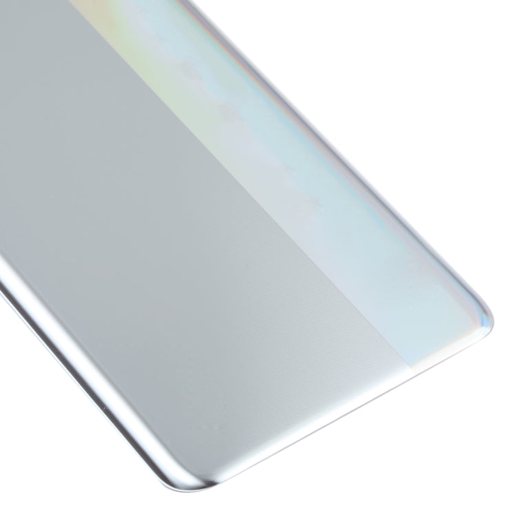 For OPPO Realme 8 4G RMX3085 Battery Back Cover (Silver) - Back Cover by PMC TechLife | Online Shopping South Africa | PMC TechLife | Buy Now Pay Later Mobicred