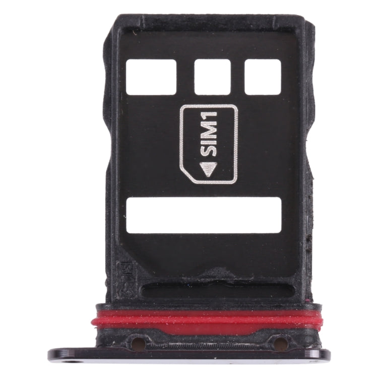 SIM Card Tray + NM Card Tray for Huawei Mate 30E Pro 5G (Black) - Card Socket by PMc TechLife | Online Shopping South Africa | PMc TechLife | Buy Now Pay Later Mobicred