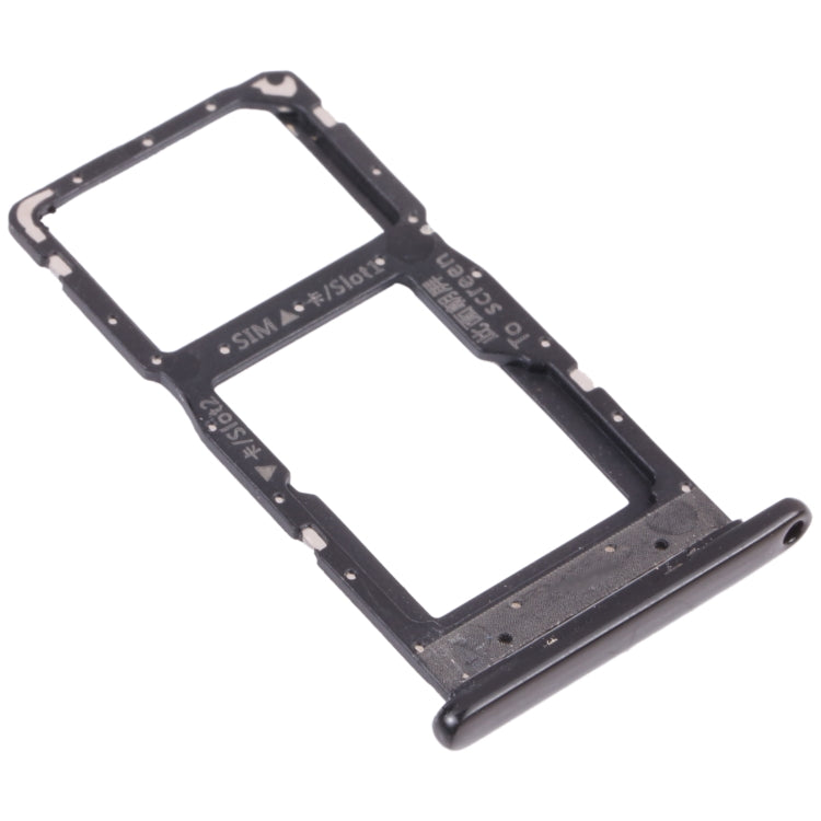SIM Card Tray + SIM Card Tray / Micro SD Card Tray for Huawei P Smart (2019) (Black) - Card Socket by PMc TechLife | Online Shopping South Africa | PMc TechLife | Buy Now Pay Later Mobicred