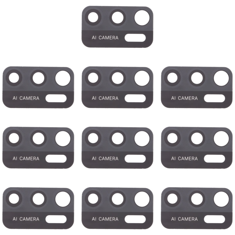 10 PCS Back Camera Lens for ZTE Blade A7s 2020 - For ZTE by PMc TechLife | Online Shopping South Africa | PMc TechLife | Buy Now Pay Later Mobicred