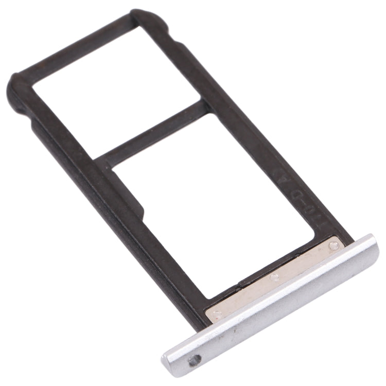 SIM Card Tray + Micro SD Card Tray for ZTE Blade Zmax Pro / Z981 (Silver) - For ZTE by PMc TechLife | Online Shopping South Africa | PMc TechLife | Buy Now Pay Later Mobicred