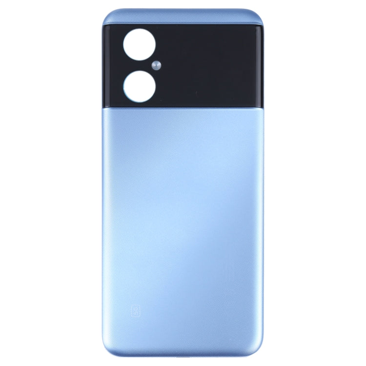 Original Battery Back Cover for Xiaomi Poco M4 5G / Poco M4 5G (India) / Redmi Note 11R(Blue) - Back Cover by PMC Jewellery | Online Shopping South Africa | PMC Jewellery | Buy Now Pay Later Mobicred