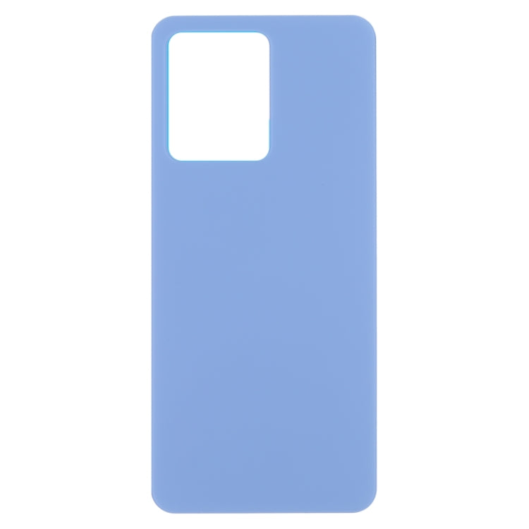 For vivo S12 / V23 5G V2162A V2130 Glass Battery Back Cover (Blue) - Back Cover by PMC Jewellery | Online Shopping South Africa | PMC Jewellery | Buy Now Pay Later Mobicred