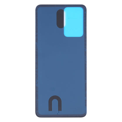 For OPPO Reno7 5G China Glass Battery Back Cover (Blue) - Back Cover by PMC Jewellery | Online Shopping South Africa | PMC Jewellery | Buy Now Pay Later Mobicred