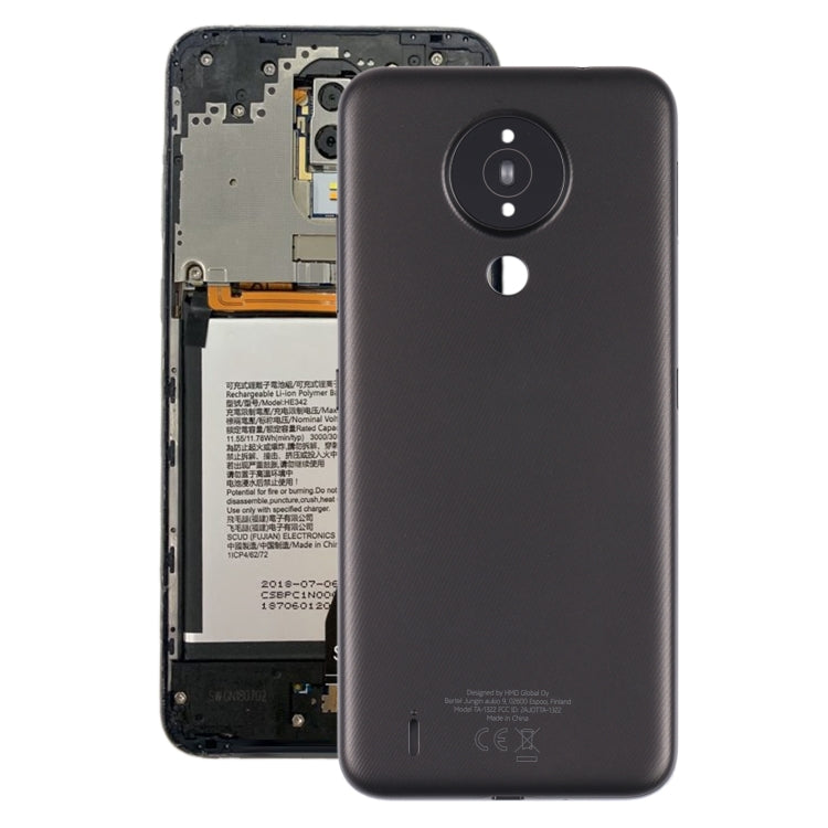 Original Battery Back Cover for Nokia 1.4(Black) - Back Cover by PMC TechLife | Online Shopping South Africa | PMC TechLife | Buy Now Pay Later Mobicred