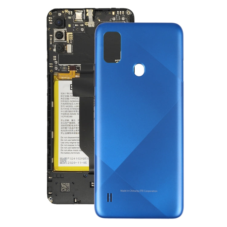 Battery Back Cover for ZTE Blade A51(Blue) - For ZTE by PMC Jewellery | Online Shopping South Africa | PMC Jewellery | Buy Now Pay Later Mobicred