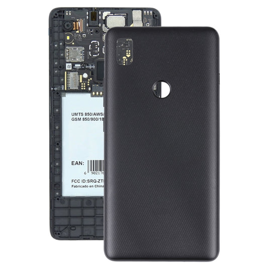 With Hole Battery Back Cover for ZTE Blade L210(Grey) - For ZTE by PMC Jewellery | Online Shopping South Africa | PMC Jewellery | Buy Now Pay Later Mobicred