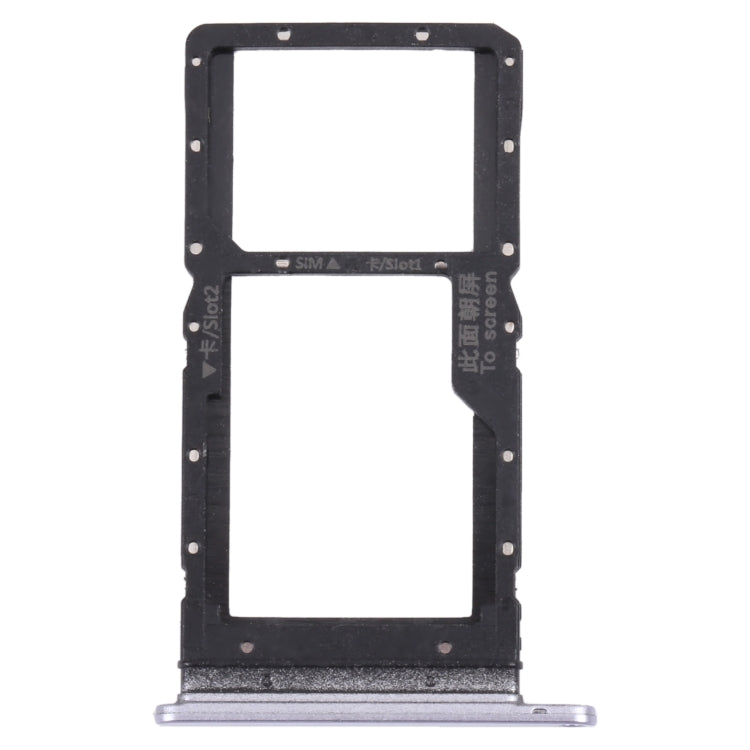 SIM Card Tray + SIM Card Tray / Micro SD Card Tray for Honor Play 20 (Purple) - Card Socket by PMc TechLife | Online Shopping South Africa | PMc TechLife | Buy Now Pay Later Mobicred