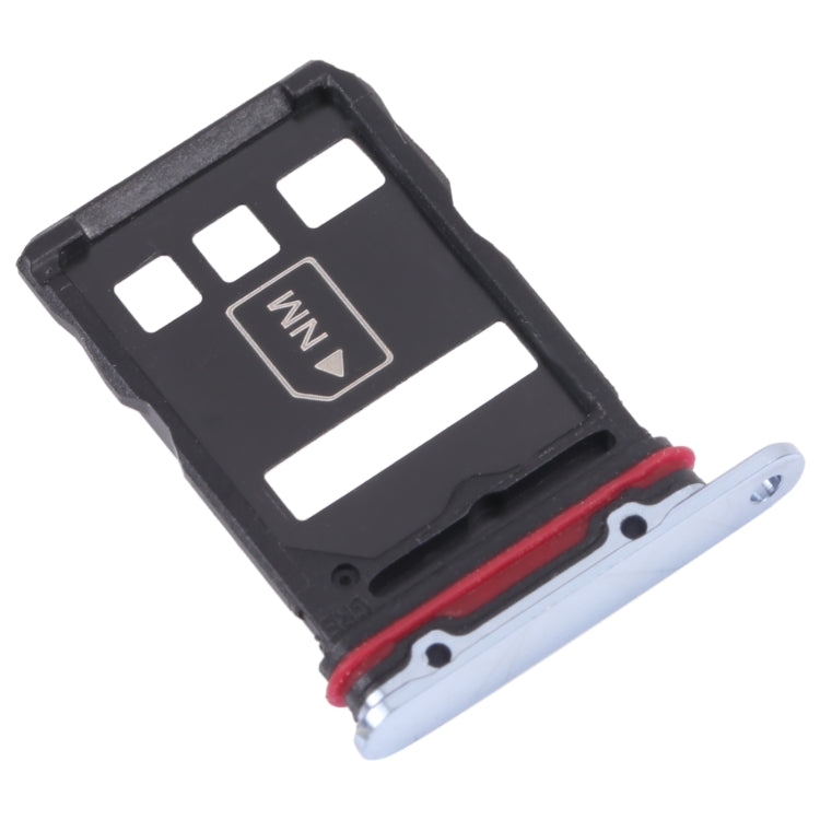 SIM Card Tray + NM Card Tray for Huawei P50 Pro (Blue) - Card Socket by PMc TechLife | Online Shopping South Africa | PMc TechLife | Buy Now Pay Later Mobicred