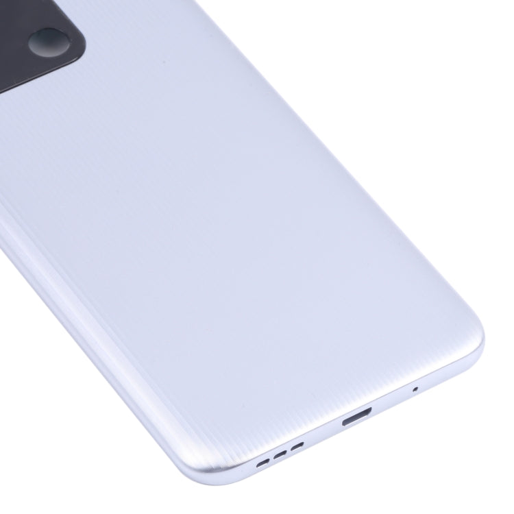 Original Battery Back Cover for Xiaomi Redmi 10A 220233L2C(Silver) - Back Cover by PMC TechLife | Online Shopping South Africa | PMC TechLife | Buy Now Pay Later Mobicred