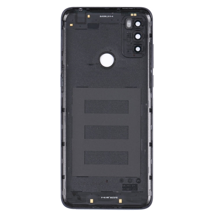 Original Battery Back Cover for TCL 20E(Black) - For TCL by PMC TechLife | Online Shopping South Africa | PMC TechLife
