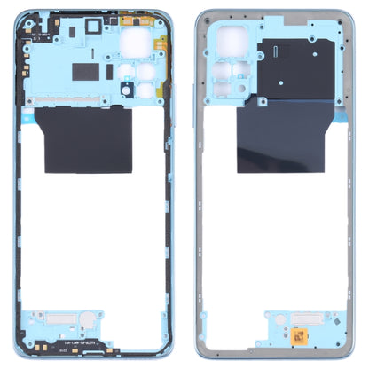 Original Middle Frame Bezel Plate for Xiaomi Redmi Note 11 Pro 4G 2201116TG 2201116TI(Baby Blue) - Frame Bezel Plate by PMC Jewellery | Online Shopping South Africa | PMC Jewellery | Buy Now Pay Later Mobicred