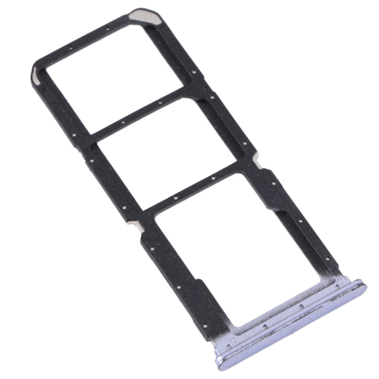 For OPPO A56 5G SIM Card Tray + SIM Card Tray + Micro SD Card Tray (Purple) - Card Socket by PMc TechLife | Online Shopping South Africa | PMc TechLife | Buy Now Pay Later Mobicred