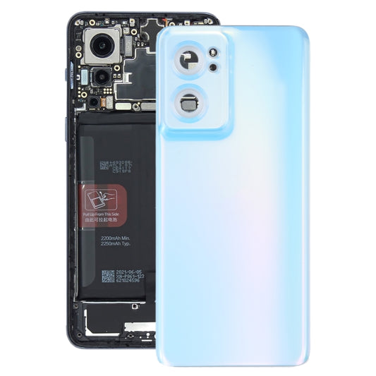 For OnePlus Nord CE 2 5G IV2201 Battery Back Cover (Blue) - Back Cover by PMC Jewellery | Online Shopping South Africa | PMC Jewellery | Buy Now Pay Later Mobicred