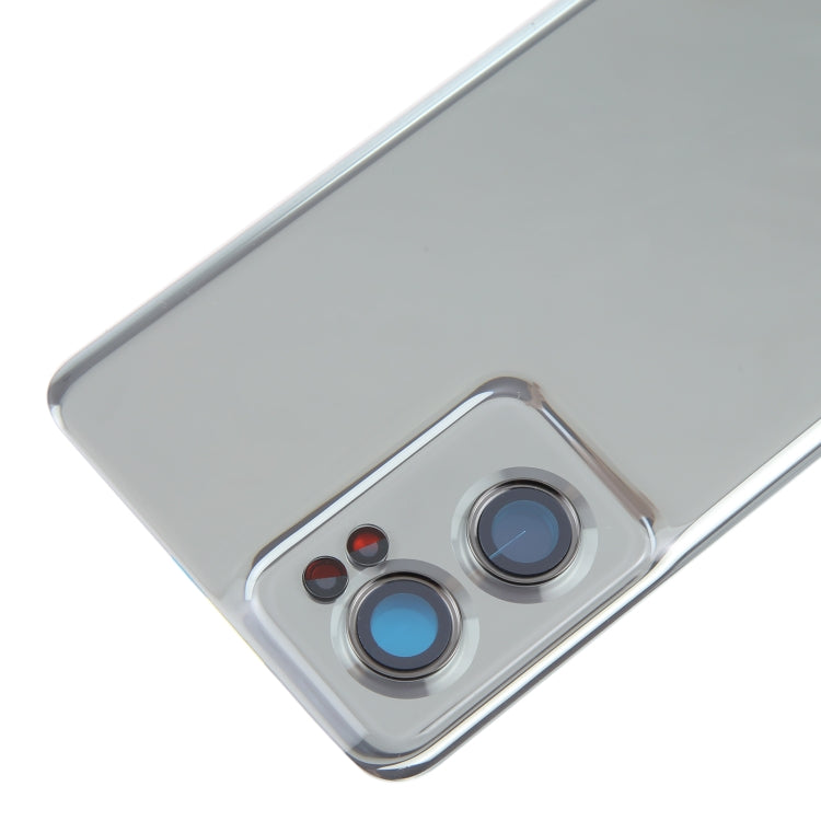 For OnePlus Nord CE 2 5G IV2201 Battery Back Cover(Silver) - Back Cover by PMC Jewellery | Online Shopping South Africa | PMC Jewellery | Buy Now Pay Later Mobicred