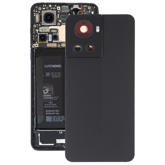 For OnePlus Ace PGKM10 Battery Back Cover (Black) - Back Cover by PMC Jewellery | Online Shopping South Africa | PMC Jewellery | Buy Now Pay Later Mobicred