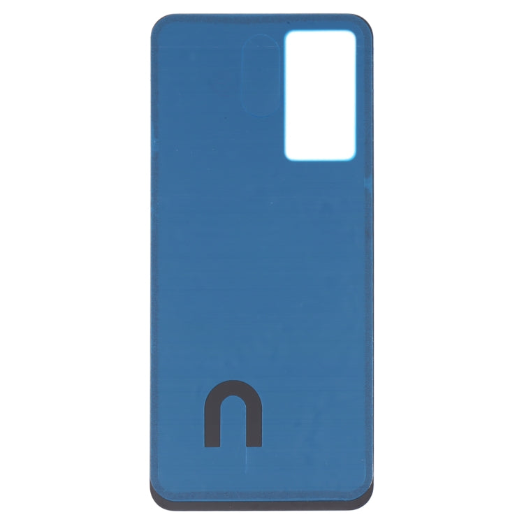 For vivo Y75 4G 2022/V23e Glass Battery Back Cover (Blue) - Back Cover by PMC TechLife | Online Shopping South Africa | PMC TechLife | Buy Now Pay Later Mobicred
