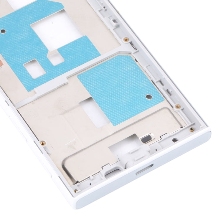 Middle Frame Bezel Plate for Sony Xperia X Compact (White) - free shipping - PMC TechLife - Order now!