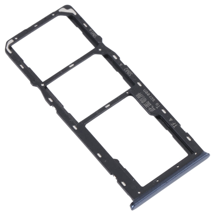 For OPPO A16K SIM Card Tray + SIM Card Tray + Micro SD Card Tray (Black) - Card Tray by PMc TechLife | Online Shopping South Africa | PMc TechLife | Buy Now Pay Later Mobicred