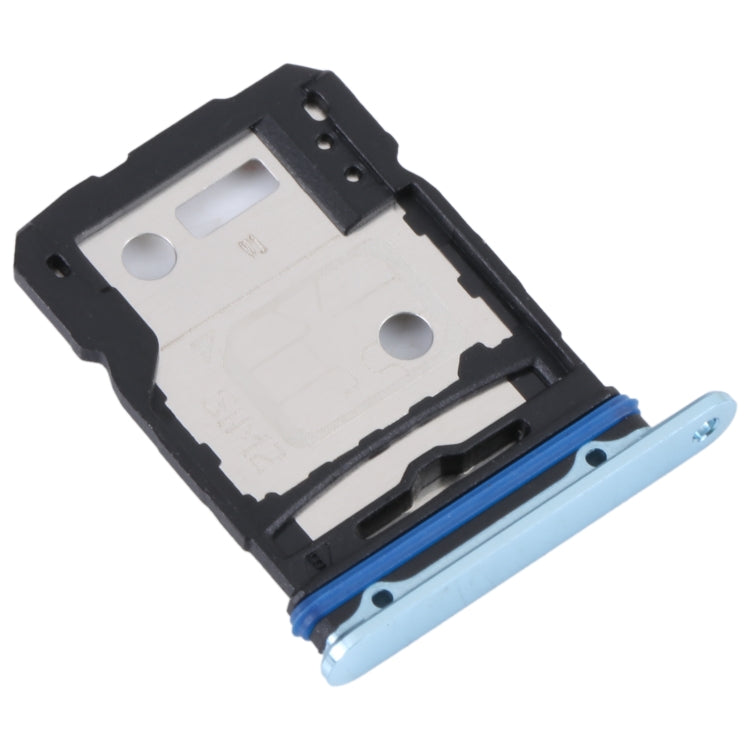 For vivo S15 SIM Card Tray + SIM Card Tray (Green) - Card Socket by PMc TechLife | Online Shopping South Africa | PMc TechLife | Buy Now Pay Later Mobicred