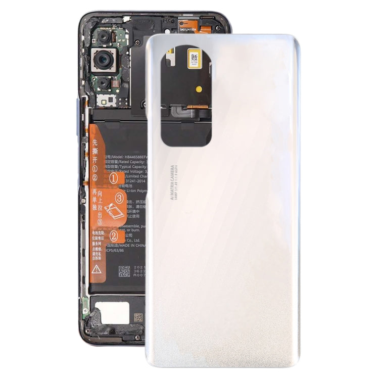 OEM Glass Battery Back Cover for Honor 70 Pro(Gold) - Back Cover by PMC TechLife | Online Shopping South Africa | PMC TechLife