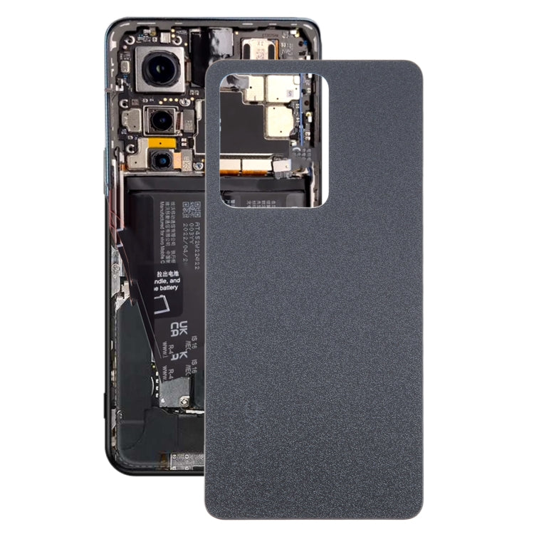 For vivo S15 OEM Glass Battery Back Cover(Black) - Back Cover by PMC TechLife | Online Shopping South Africa | PMC TechLife