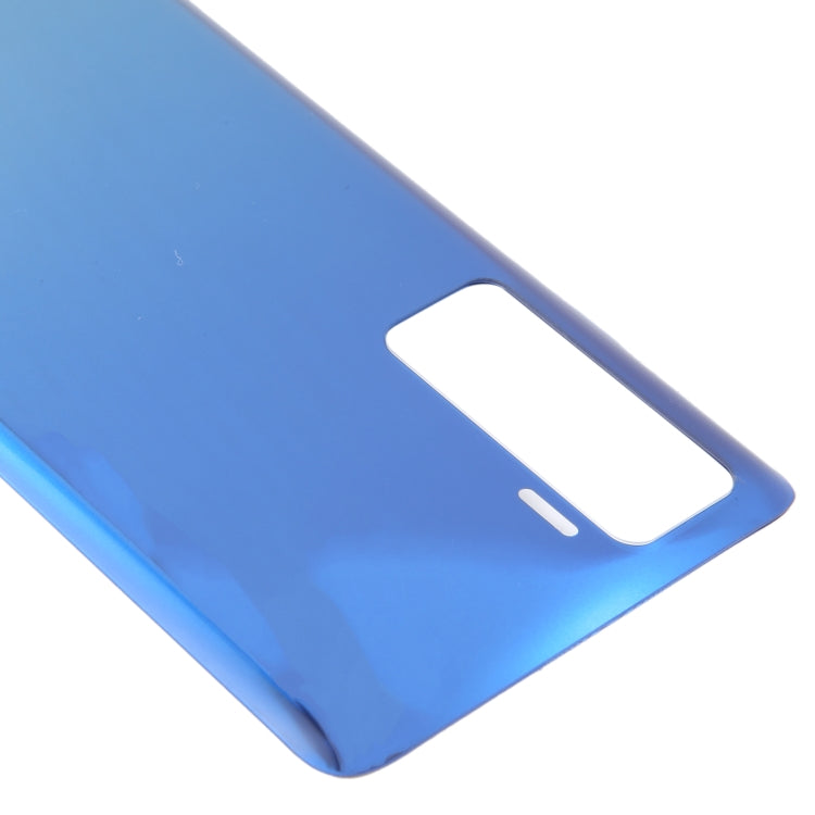 For vivo iQOO 5 5G OEM Glass Battery Back Cover(Blue) - Back Cover by PMC Jewellery | Online Shopping South Africa | PMC Jewellery