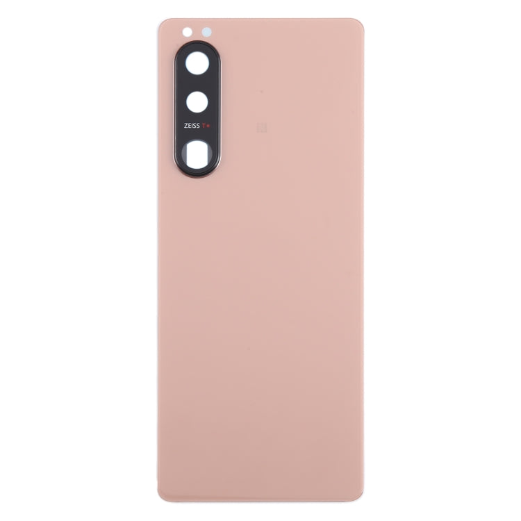 For Sony Xperia 5 III Original Battery Back Cover with Camera Lens Cover(Pink) - Back Cover by PMC TechLife | Online Shopping South Africa | PMC TechLife
