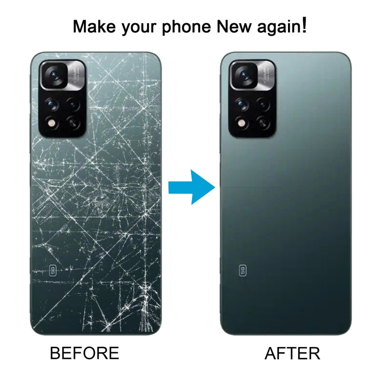 For Xiaomi 11i Glass Battery Back Cover(Green) - Back Cover by PMC TechLife | Online Shopping South Africa | PMC TechLife