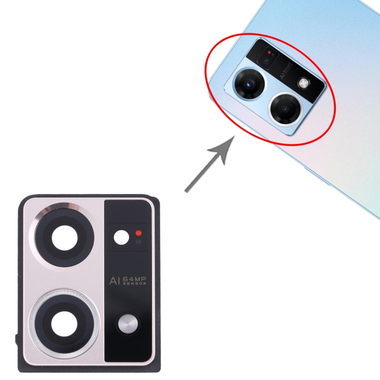 For OPPO F21 Pro Original Camera Lens Cover(Gold) - Camera Series by PMC TechLife | Online Shopping South Africa | PMC TechLife