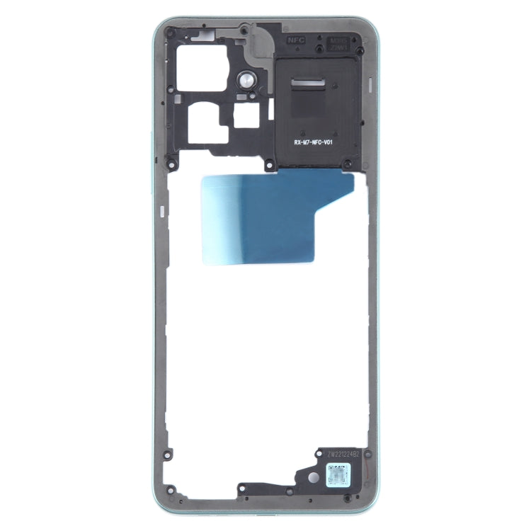 For Xiaomi Redmi Note 12 4G Original Middle Frame Bezel Plate (Green) - Frame Bezel Plate by PMC TechLife | Online Shopping South Africa | PMC TechLife