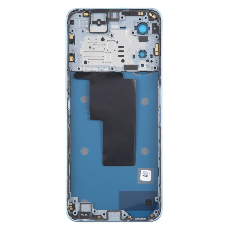 For OPPO A78 Original Battery Back Cover with Middle Frame(Blue) - Back Cover by PMC Jewellery | Online Shopping South Africa | PMC Jewellery