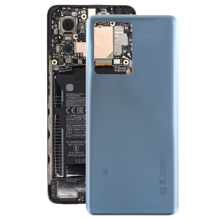 For Xiaomi Redmi Note 12 Discovery / Redmi Note 12 Explorer OEM Glass Material Battery Back Cover(Blue) - free shipping - PMC TechLife - Order now!