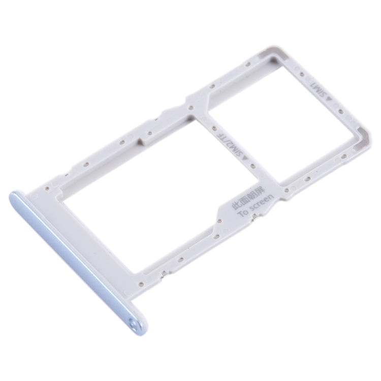 For Huawei Enjoy 60 SIM + SIM / Micro SD Card Tray (Blue) - Card Socket by PMc TechLife | Online Shopping South Africa | PMc TechLife | Buy Now Pay Later Mobicred
