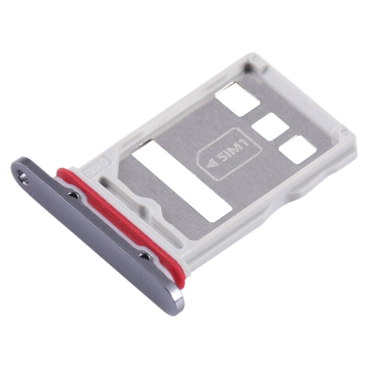 For Huawei Mate 50 SIM + NM Card Tray (Black) - Card Socket by PMc TechLife | Online Shopping South Africa | PMc TechLife | Buy Now Pay Later Mobicred