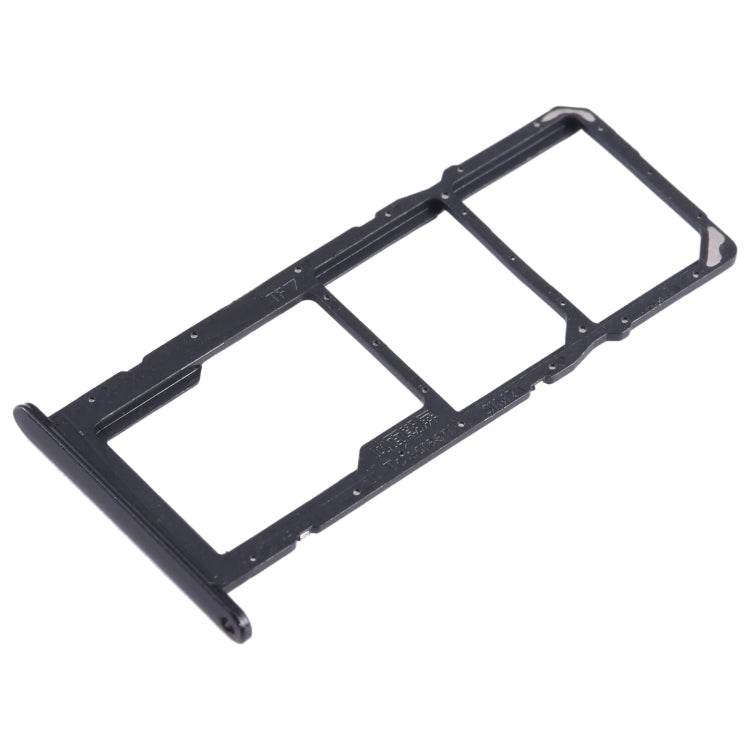 For Honor 20 SE SIM + SIM + Micro SD Card Tray (Black) - Card Socket by PMc TechLife | Online Shopping South Africa | PMc TechLife | Buy Now Pay Later Mobicred