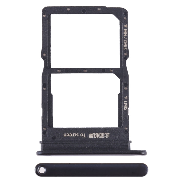 For Honor X10 Pro SIM + SIM / NM Card Tray (Black) - free shipping - PMc TechLife - Order now!