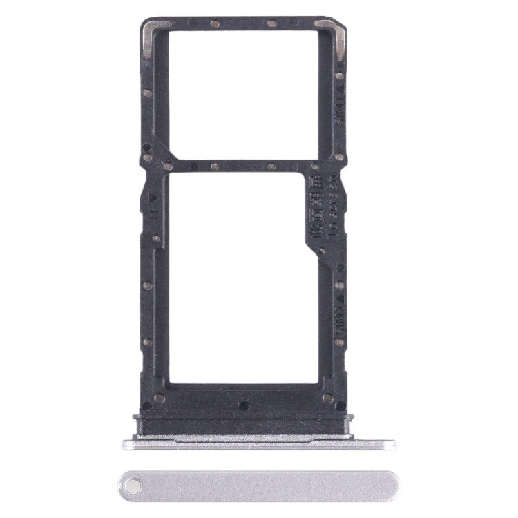 For Honor X6 SIM + SIM / Micro SD Card Tray (Silver) - free shipping - PMC TechLife - Order now!
