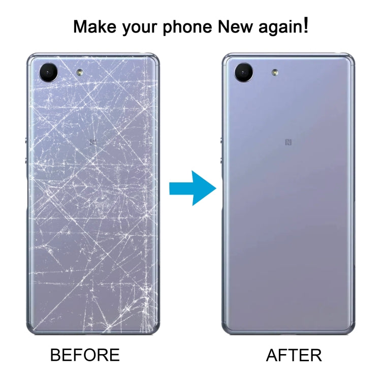For Sony Xperia Ace Original Battery Back Cover with Camera Lens Cover(Purple) - Back Cover by PMC TechLife | Online Shopping South Africa | PMC TechLife