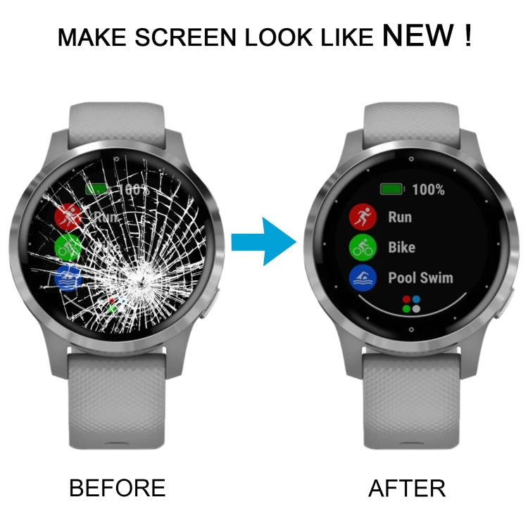 For Garmin Vivoactive 4S Original LCD Screen with Digitizer Full Assembly (Gold) - For Garmin by PMC TechLife | Online Shopping South Africa | PMC TechLife