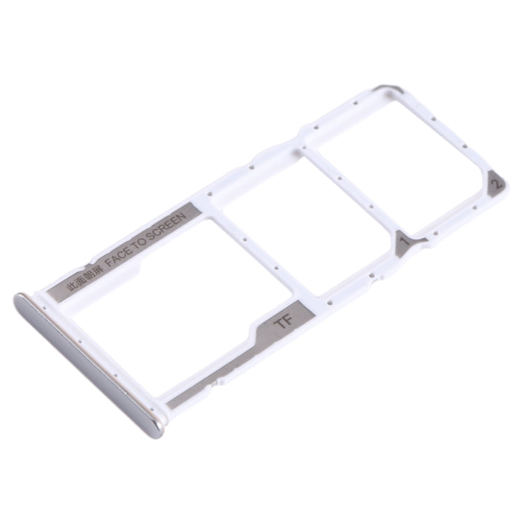 For Xiaomi Poco M5 4G SIM Card Tray + SIM Card Tray + Micro SD Card Tray (Silver) - Card Tray by PMC TechLife | Online Shopping South Africa | PMC TechLife