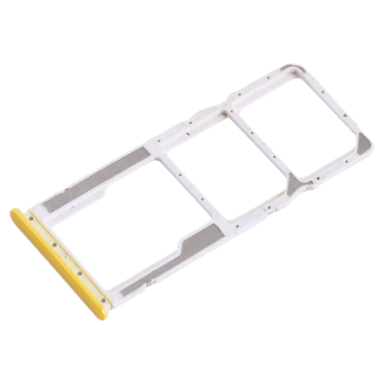 For Xiaomi Poco M5 4G SIM Card Tray + SIM Card Tray + Micro SD Card Tray (Yellow) - Card Tray by PMC TechLife | Online Shopping South Africa | PMC TechLife